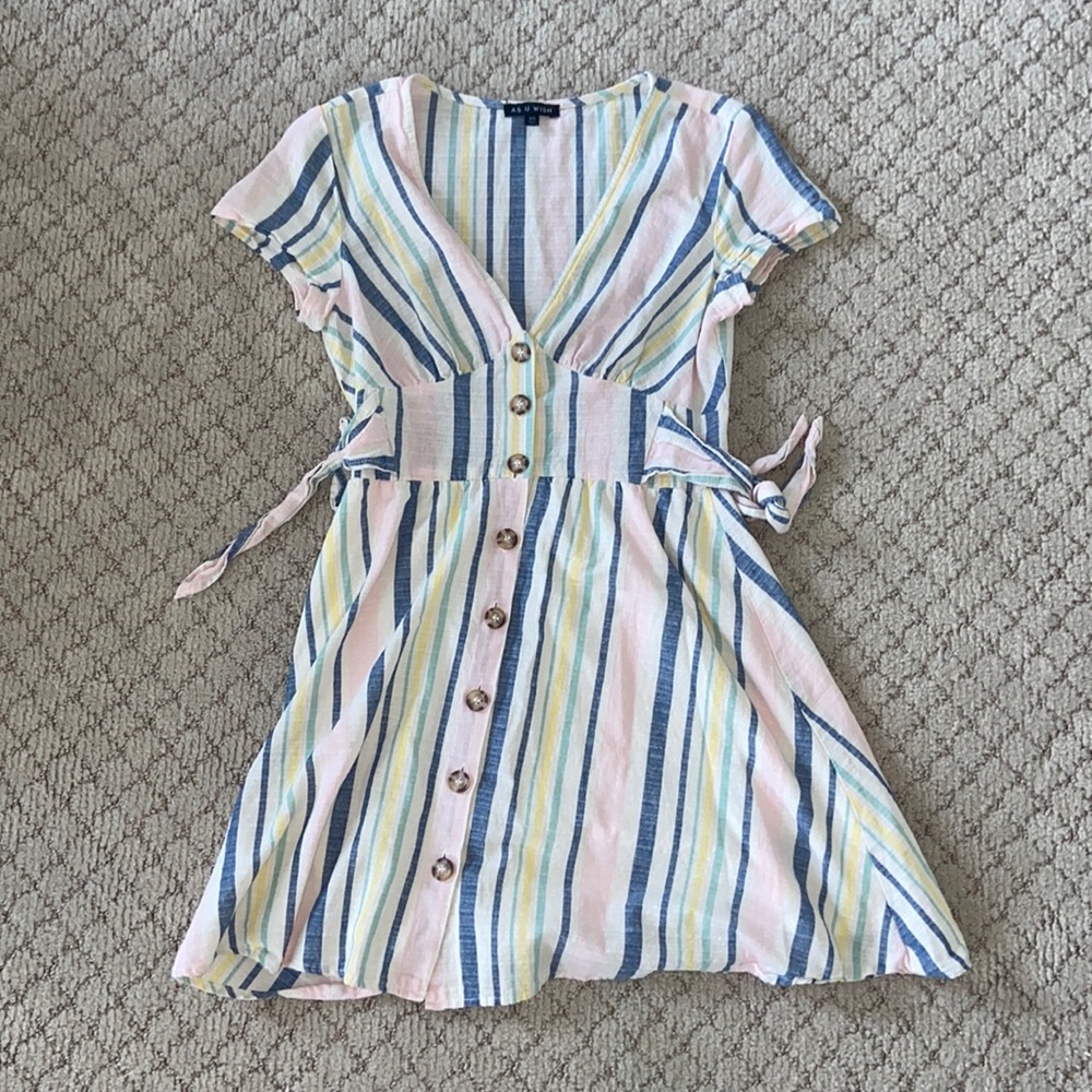 Adorable Stripped Dress size XS